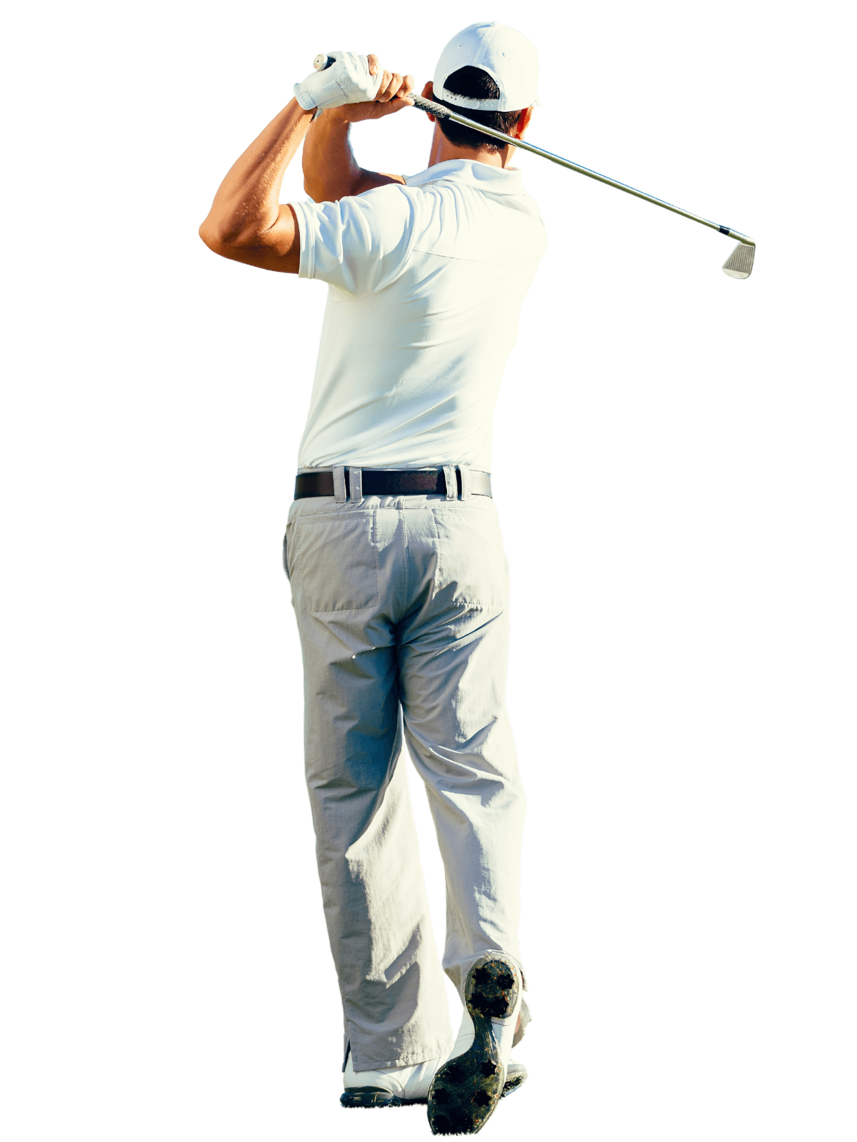 A perfect golf swing thanks to professional golf coach Quintin van der Berg 