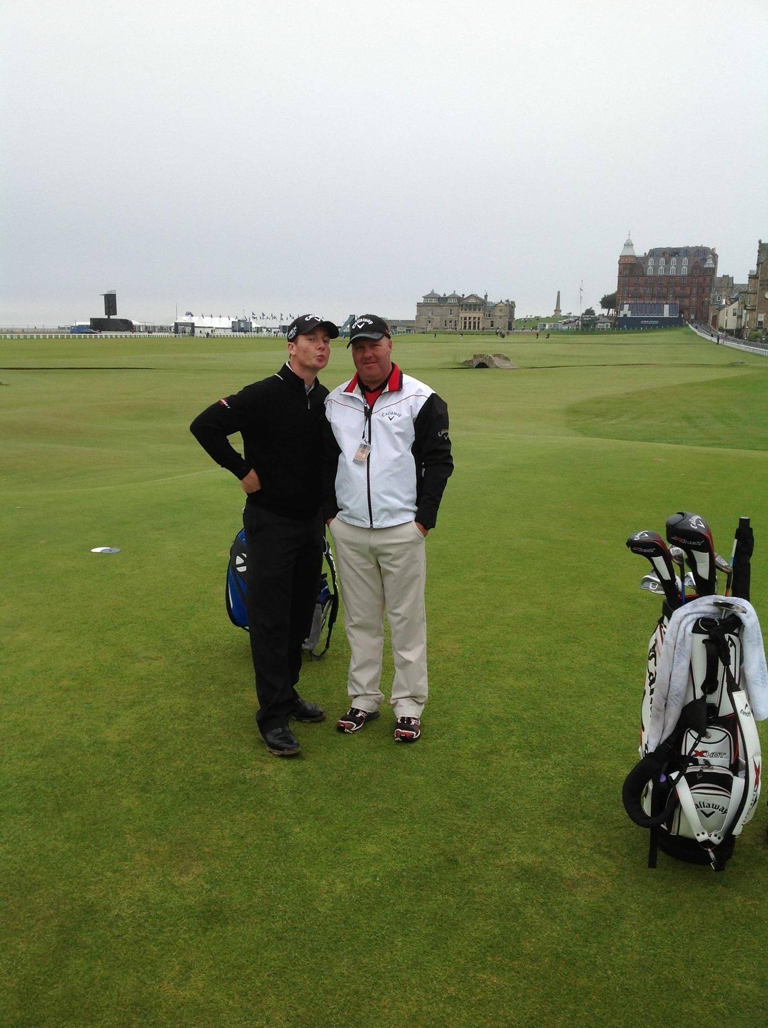 Garth Mulroy PGA Tour at St Andrews Old Course