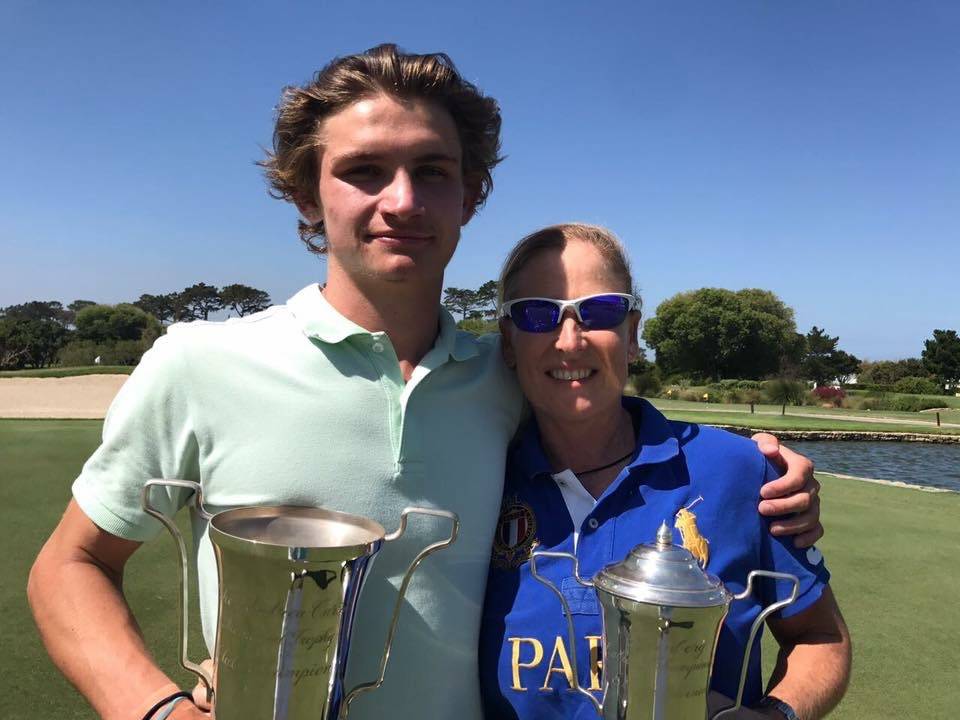 Dan Copeman and Lisa Kowen club champions at Steenberg Golf Club