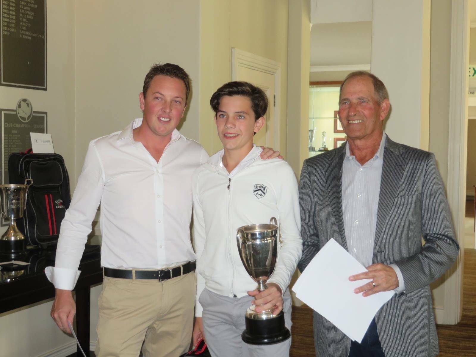 Miley Beckenstrater, Steenberg Golf Club Champion