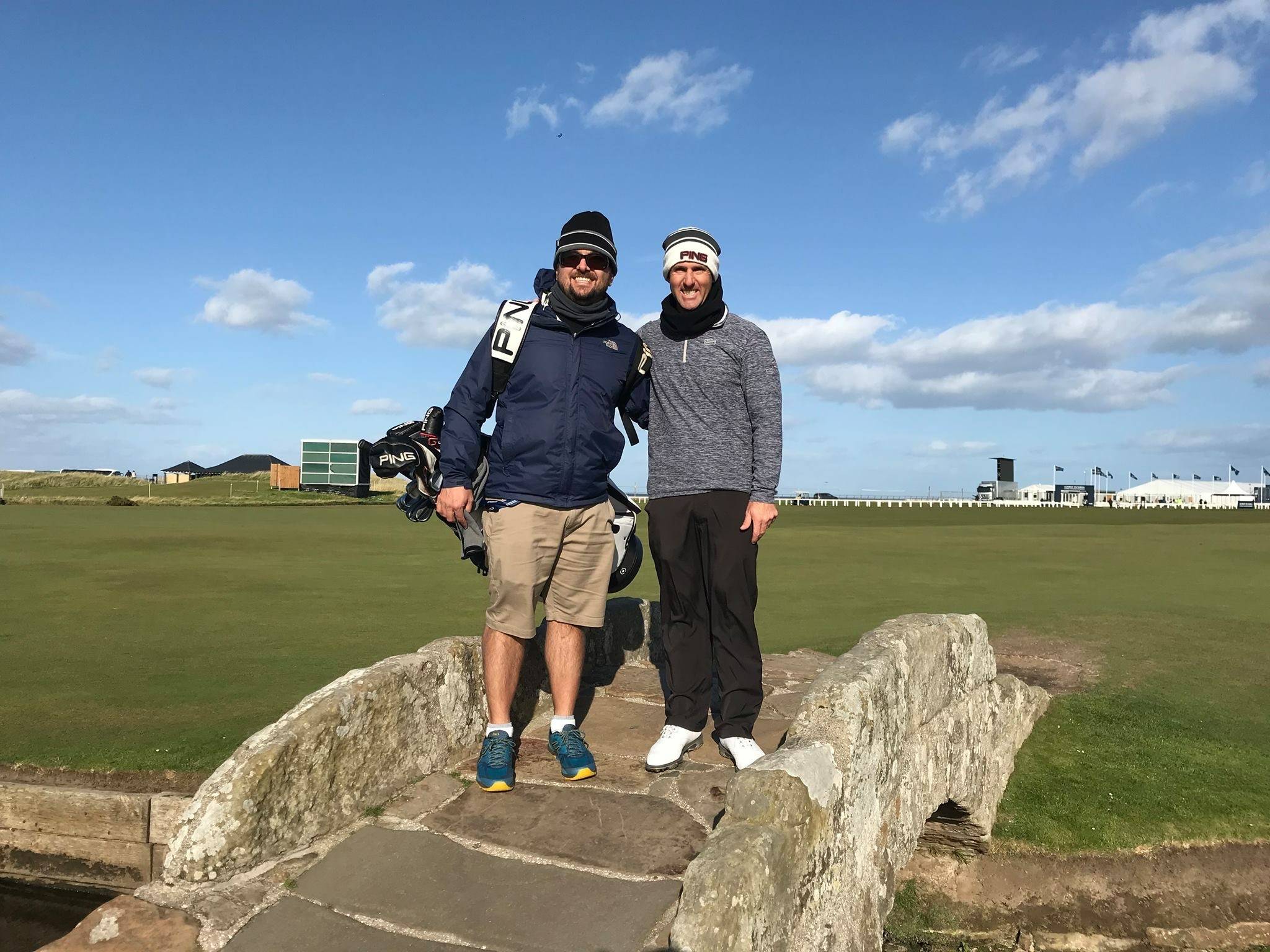 Peter Kamis and Alfred Dunhill. Links, St Andrews